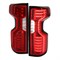 Spec-D Tuning 20-22 2500 HD AND 3500 HD LED TAIL LIGHTS CHROME HOUSING AND RED LENS, 2PK LT-SIV1915RLED-FS - alternate 1